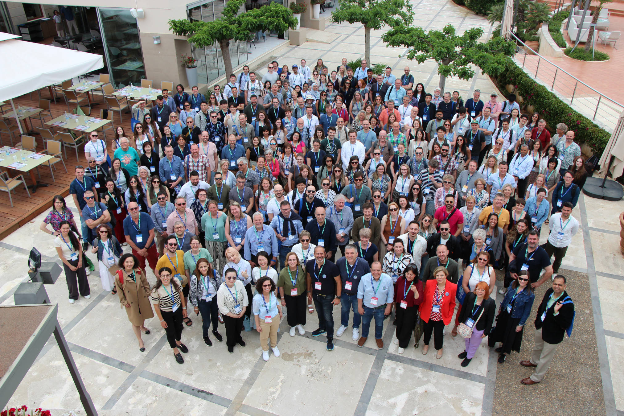 group photo of ICTC13 conference participants