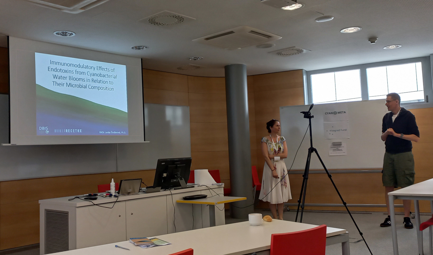 photo of lecture by Dr. Lenka Šindlerová