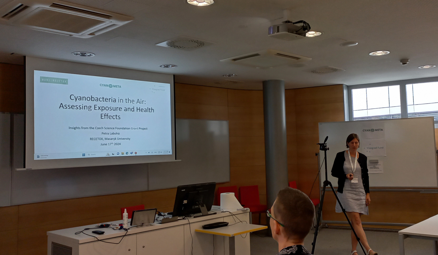 photo of lecture by Dr. Petra Labohá