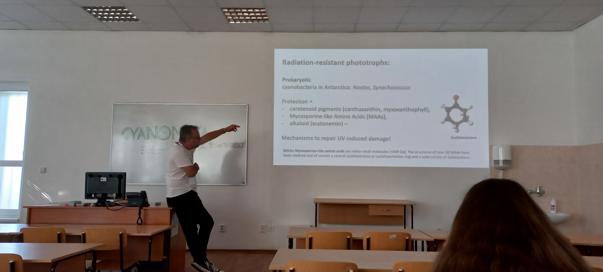 Presentation by Prof. RNDr. Martin Bačkor, DrSc.