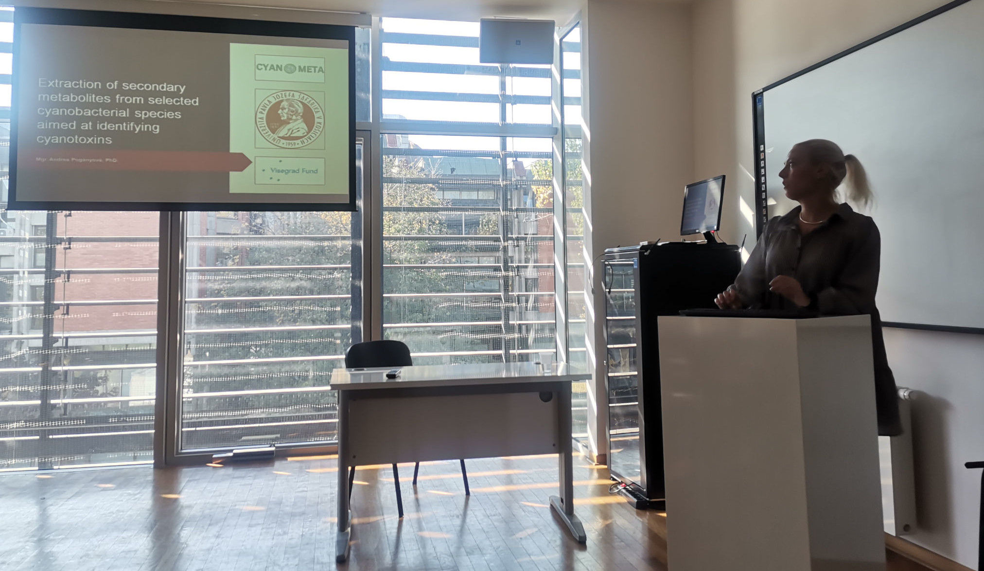 Presentation by Mgr.  Andrea Pogányová, PhD